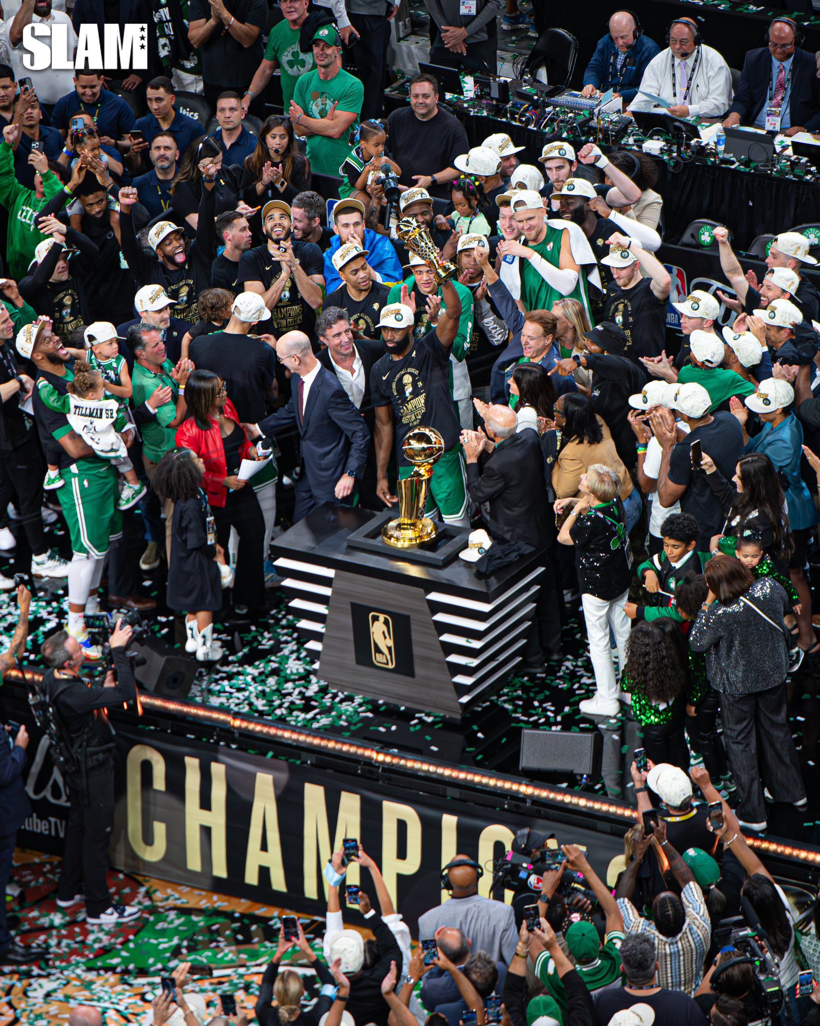 Le Finals si tingono di verde, Boston vince il 18° titolo