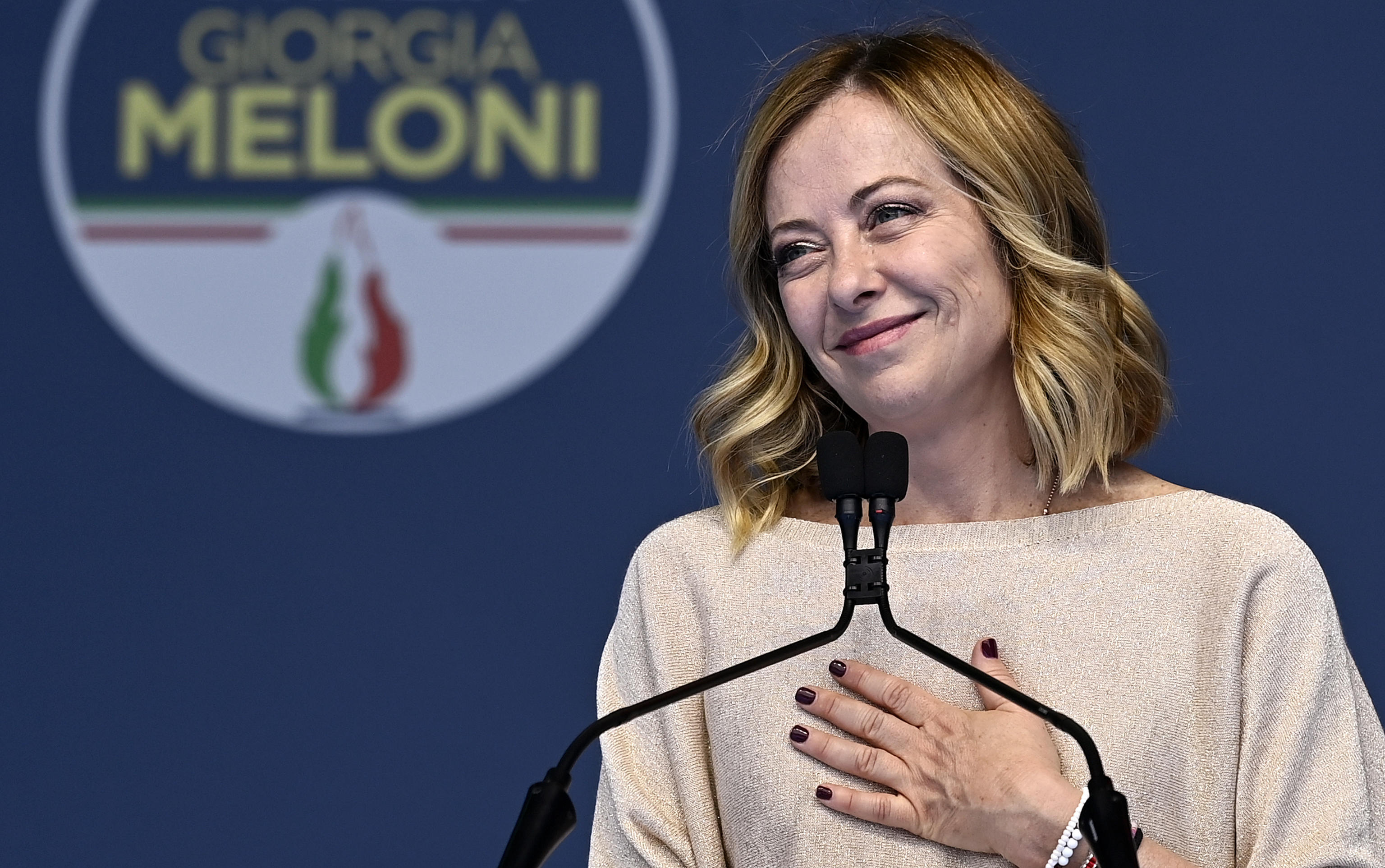 Giorgia, federatore del centrodestra europeo