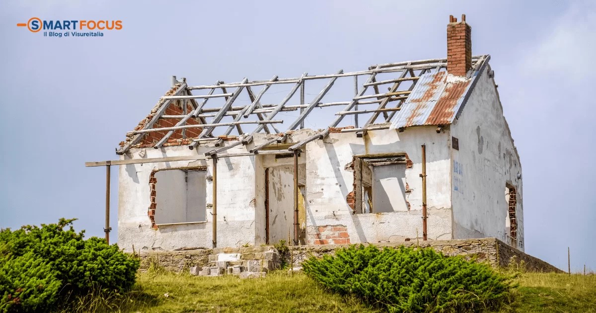 Confedilizia: ancora in aumento gli immobili ridotti in ruderi