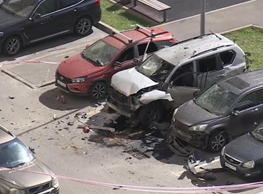 L’autobomba esplosa a Mosca