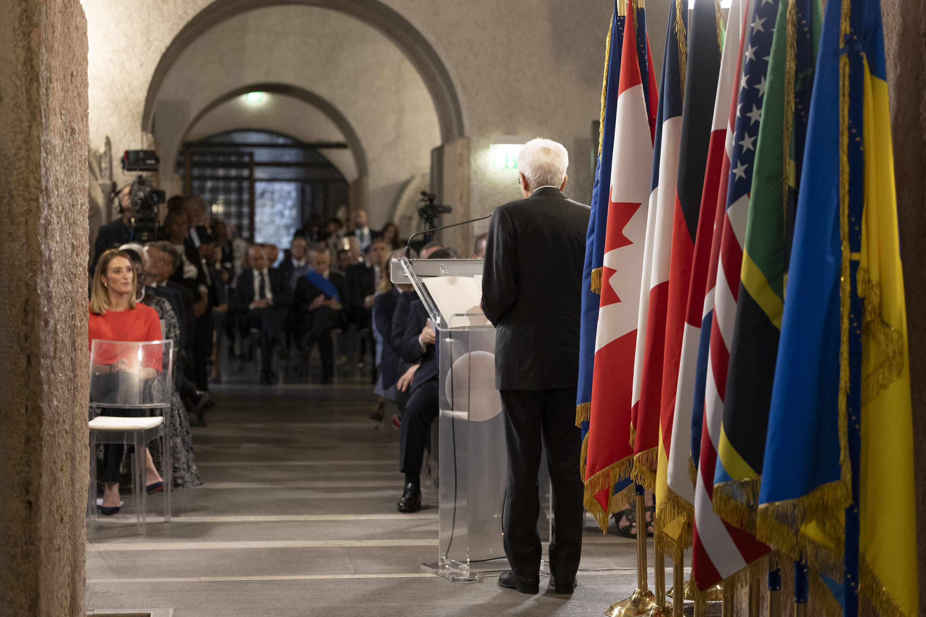 G7 dei parlamenti: sostegno all’Ucraina, l’Occidente non è una fortezza