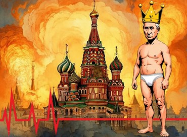 Re Putin è nudo!