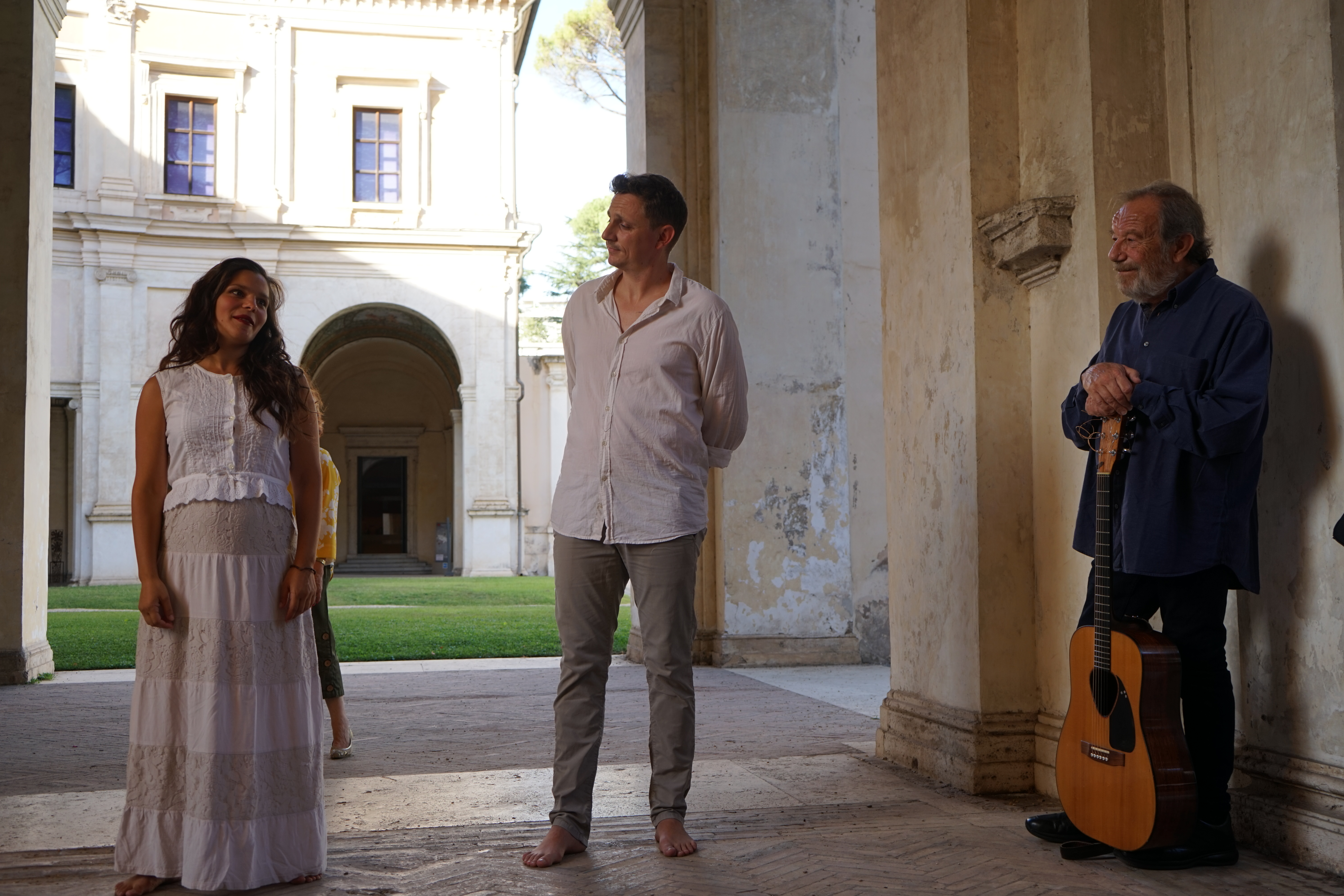 Nel parco dell’Appia antica le statue iniziano a parlare