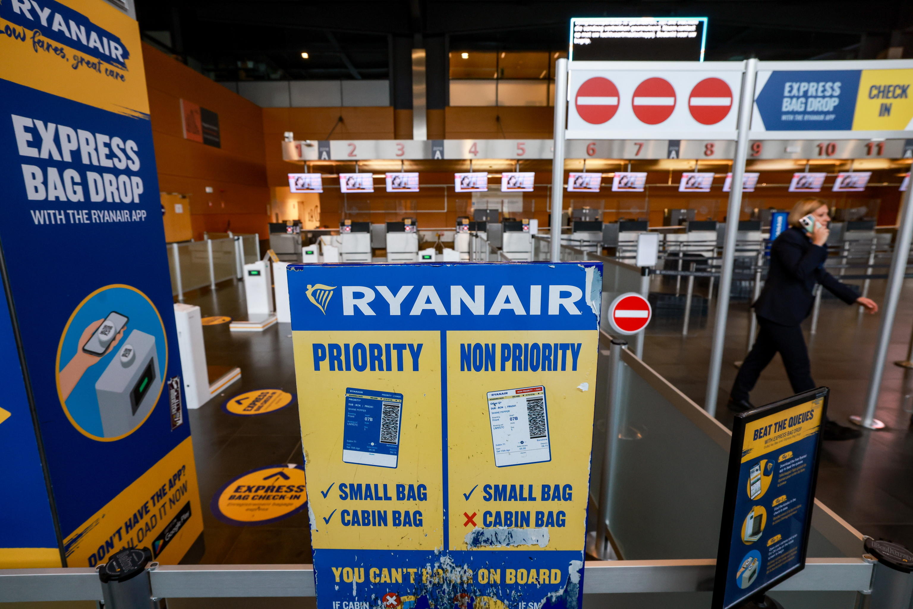 Ryanair rimborserà i costi extra dei check-in