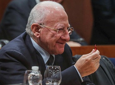 Il terzo mandato del presidente De Luca