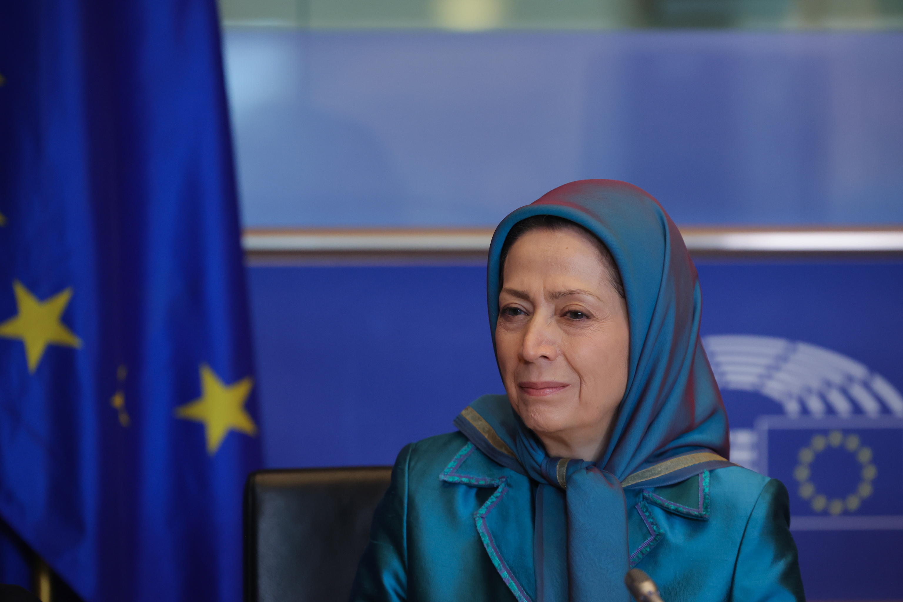 Maryam Rajavi al Parlamento europeo