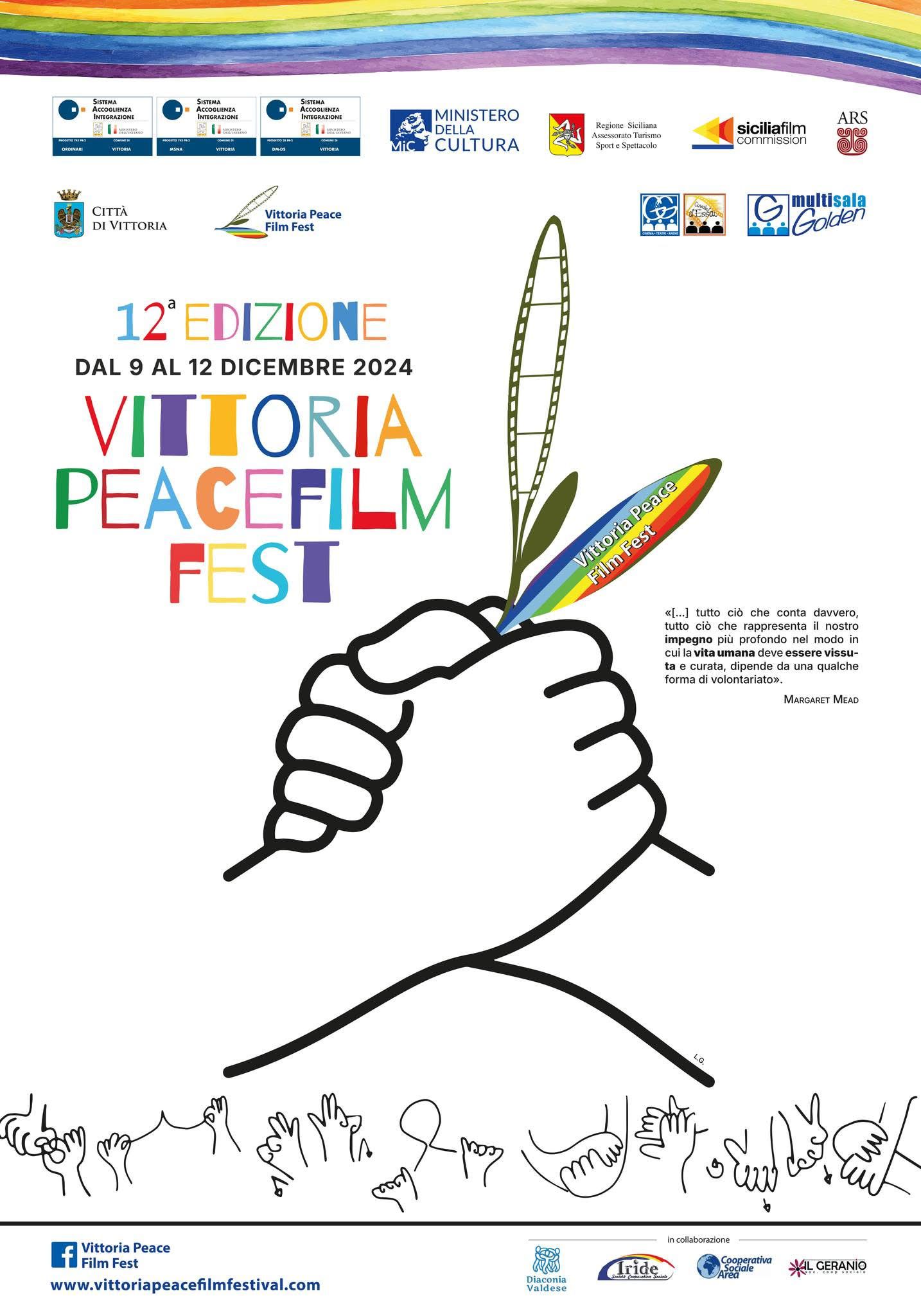 Al via il XII Vittoria Peace Film Fest