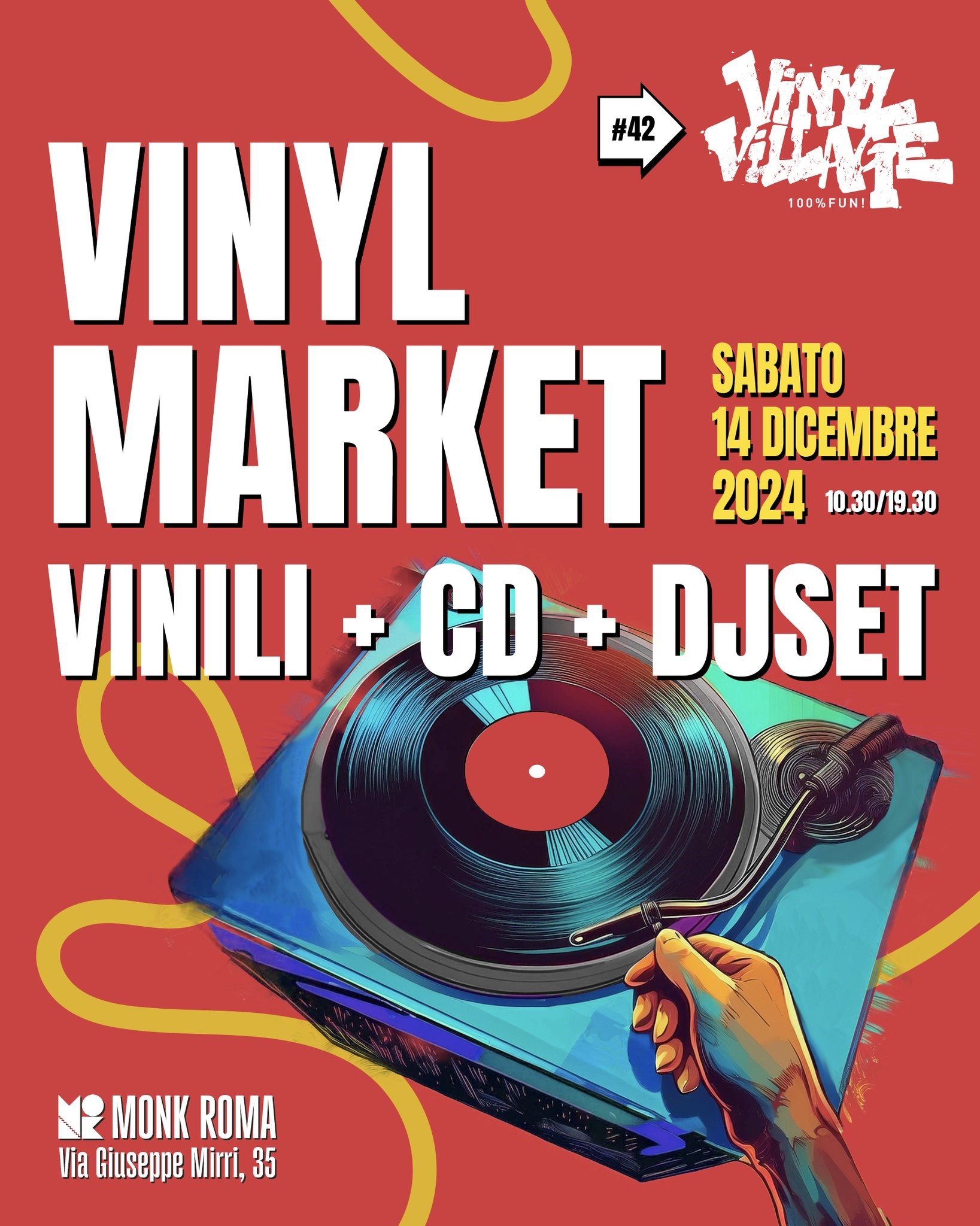 A Roma torna il Vinyl Village