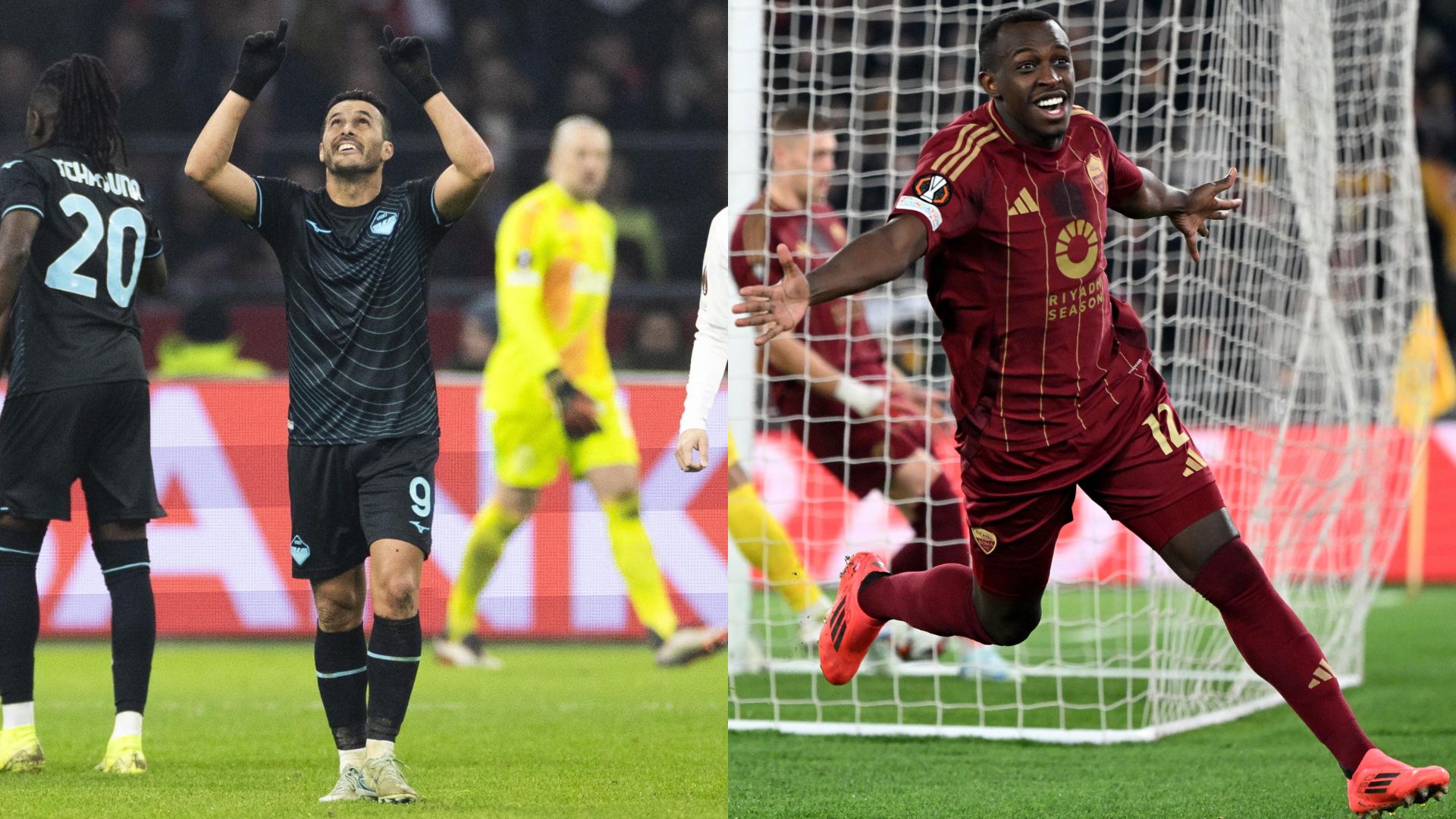 La Lazio non si ferma più, la Roma convince, valanga viola