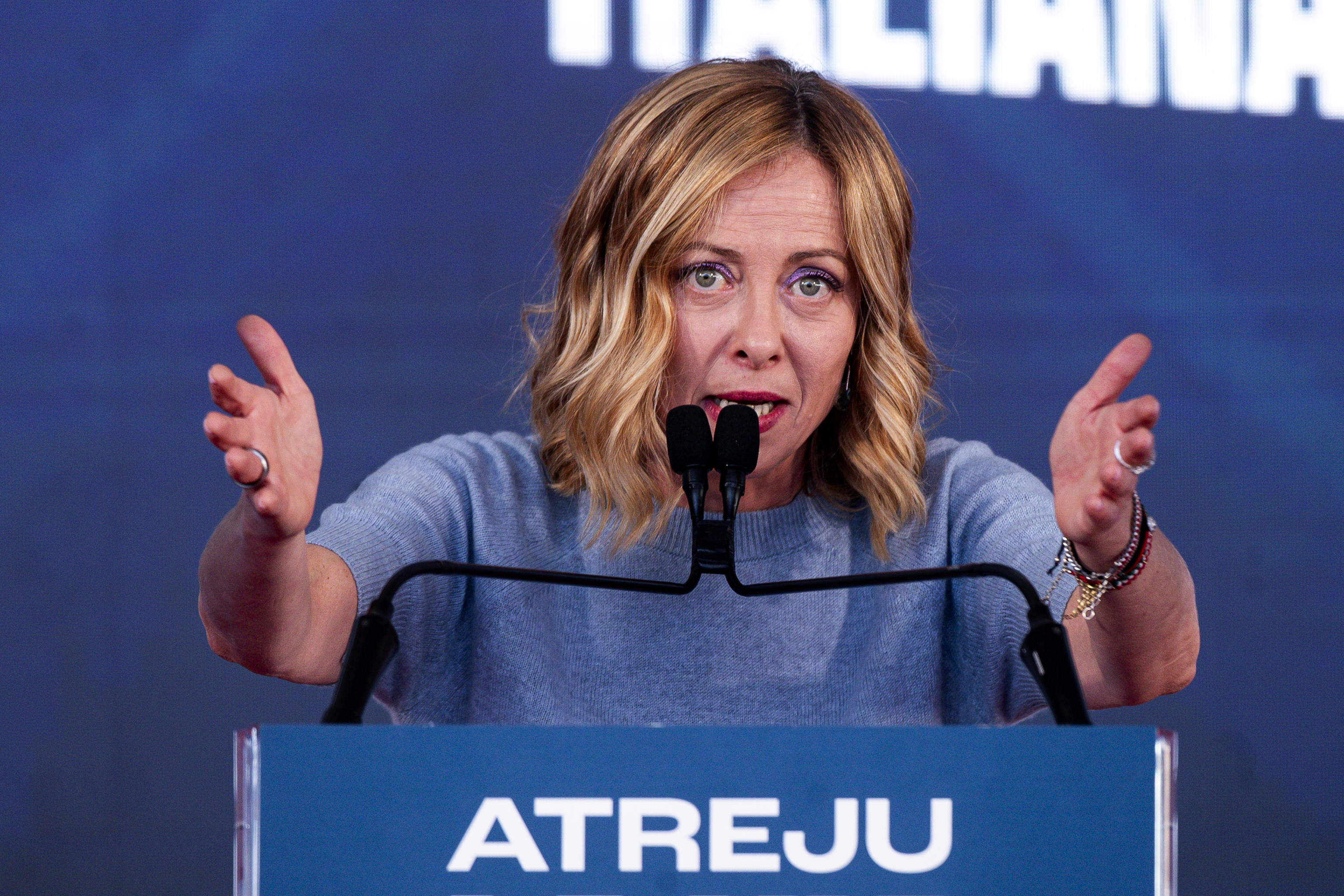 Atreju, Meloni: “L’Italia è tornata a correre”
