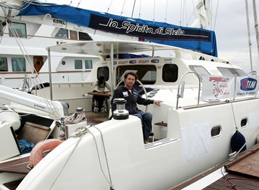 Tour Vespucci incontra il catamarano Spirito di Stella
