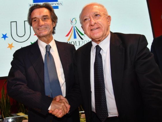 Fontana e De Luca: “Il Governo sbaglia, il terzo mandato è giusto”