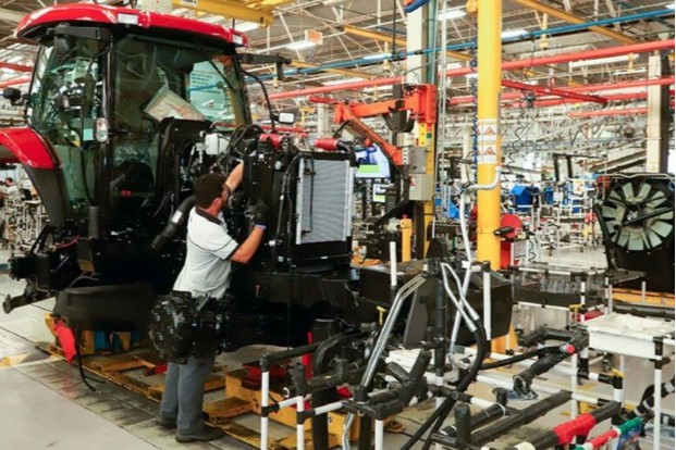 Produzione industriale in rosso a dicembre 