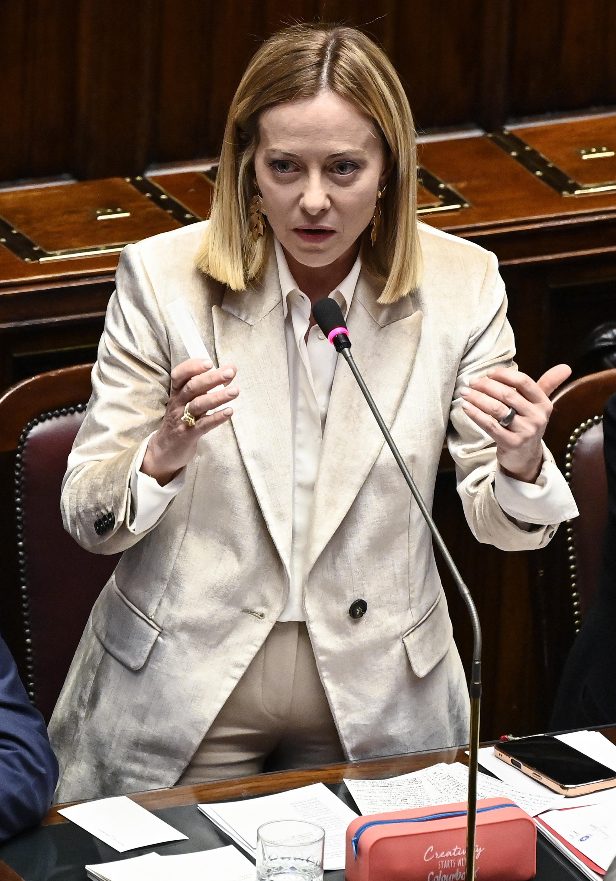 Il discorso di Giorgia Meloni