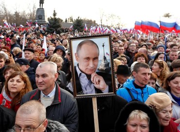 Propaganda russa: la Crimea-ucraina non esiste