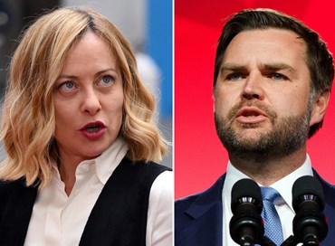 J.D. Vance a Roma, l’Ue: Giorgia, pensaci tu