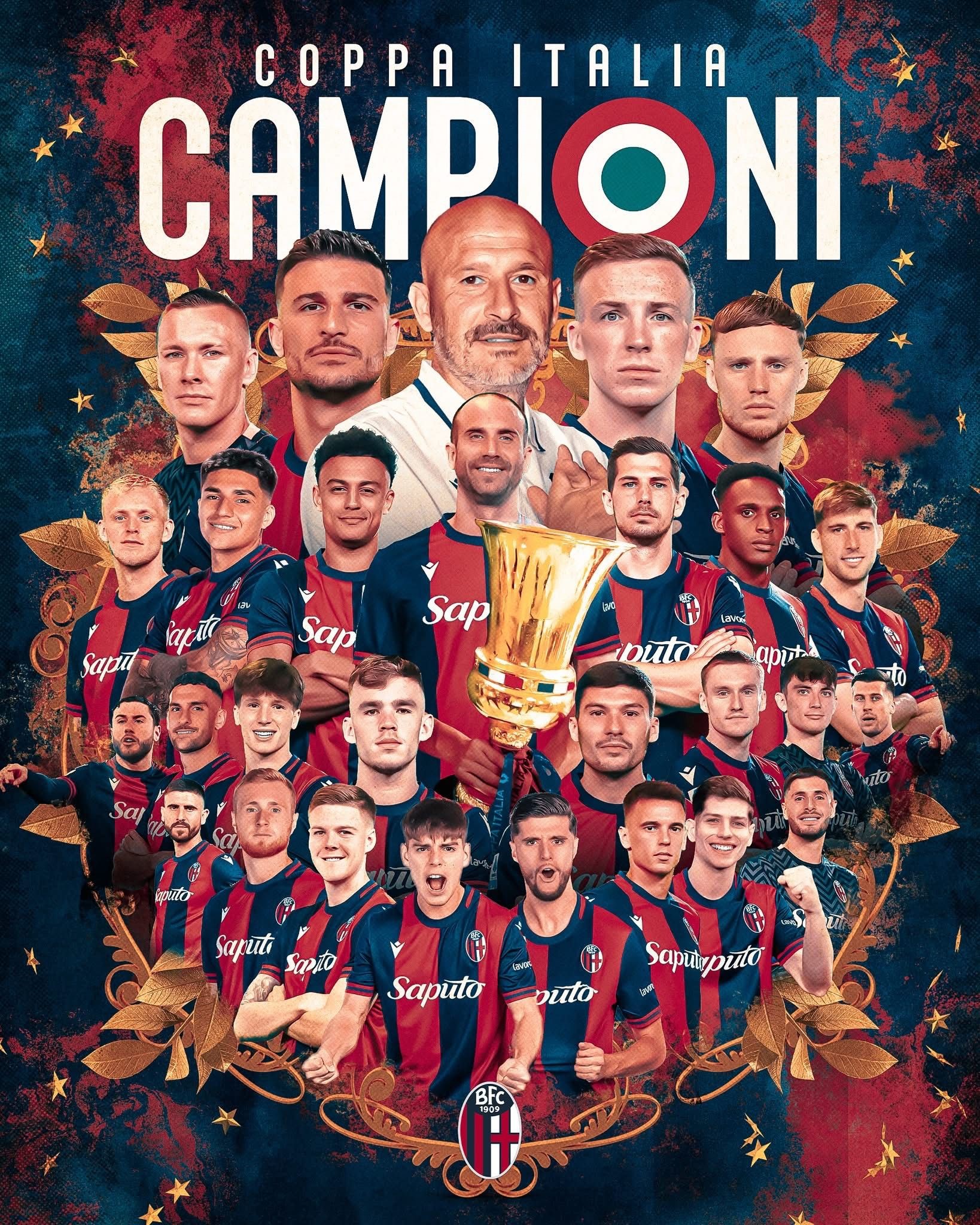 Coppa Italia: festa Bologna, per il Milan è buio pesto