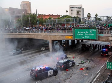 Caos a Los Angeles, almeno 27 arresti