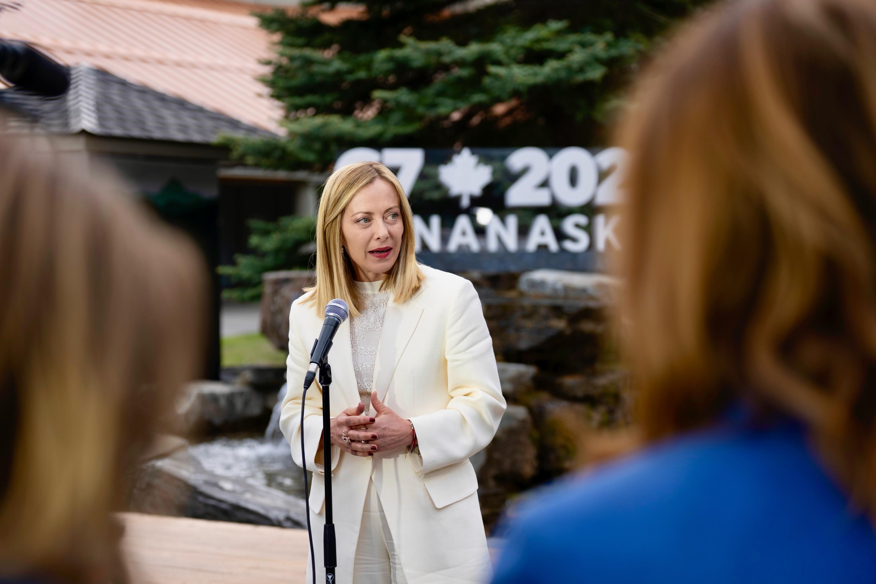 Meloni al G7: Iran non sia potenza nucleare