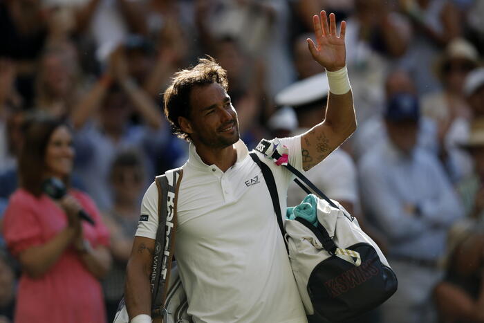Wimbledon: un grande Fognini perde contro Alcaraz ma vince la sfida della vita