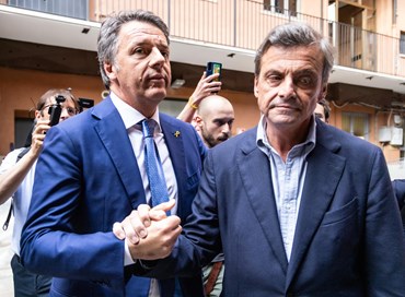 I “due popoli e due Stati” di Renzi e Calenda