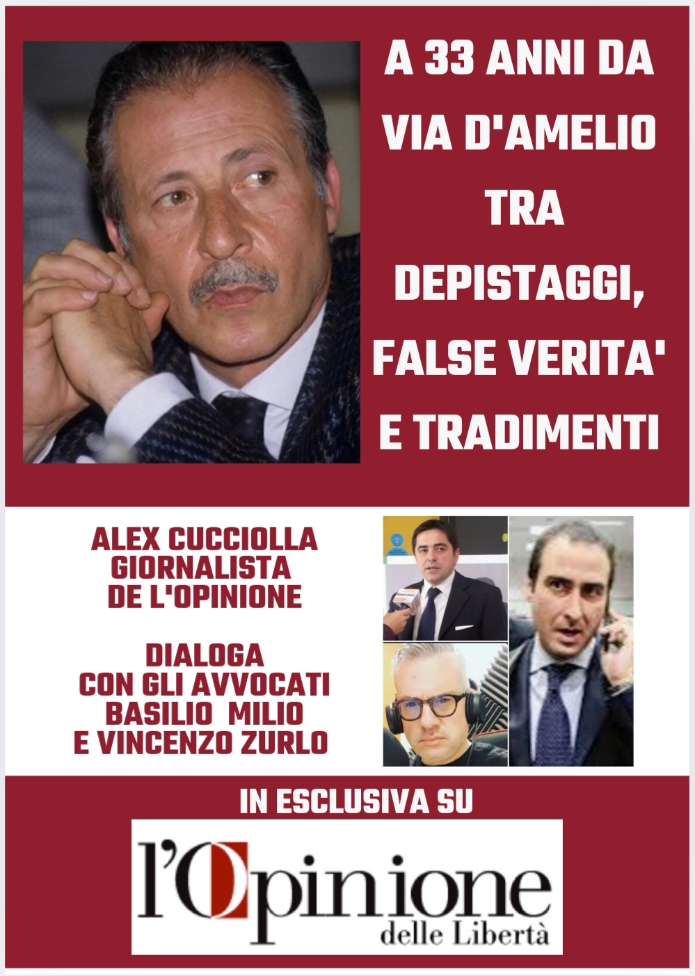 33 anni dopo la strage di via D’Amelio (Video) 