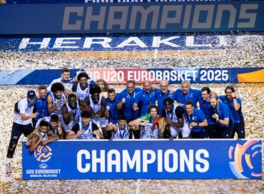 Basket: gli azzurri U20 sono campioni