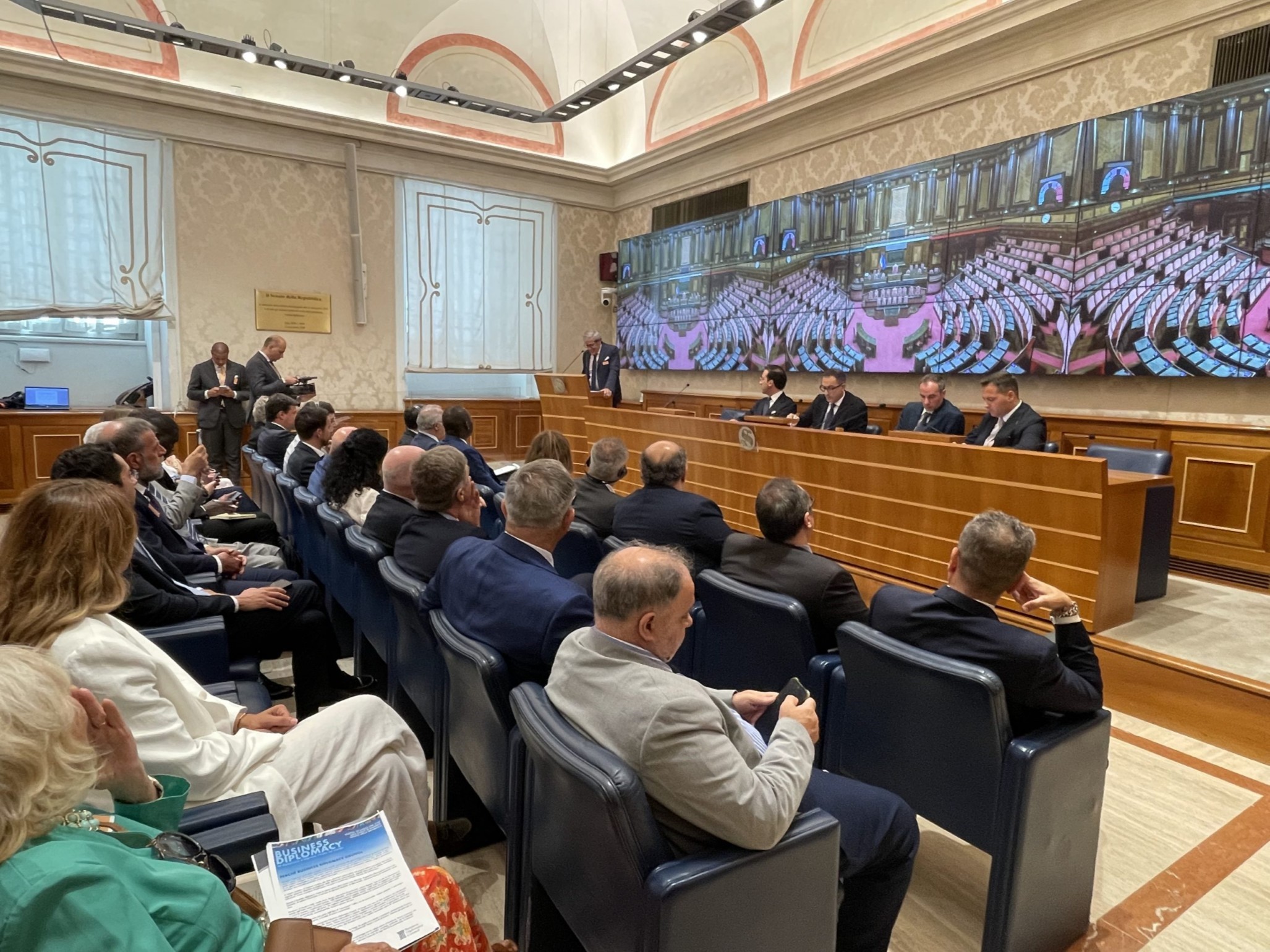 Presentato al Senato il Business Diplomacy Council