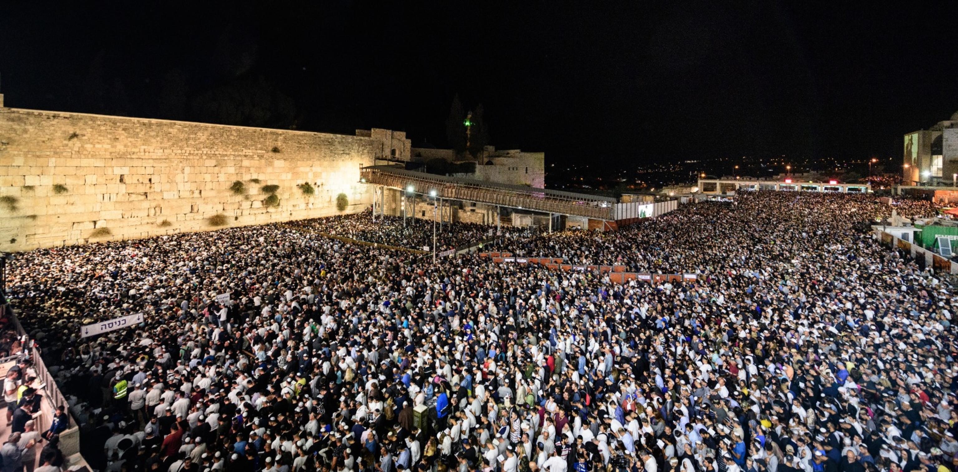 Gaza: il muro del pianto