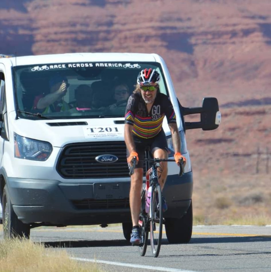 Ultraciclismo: Giovanni Prosperi entra nella storia della RAAM