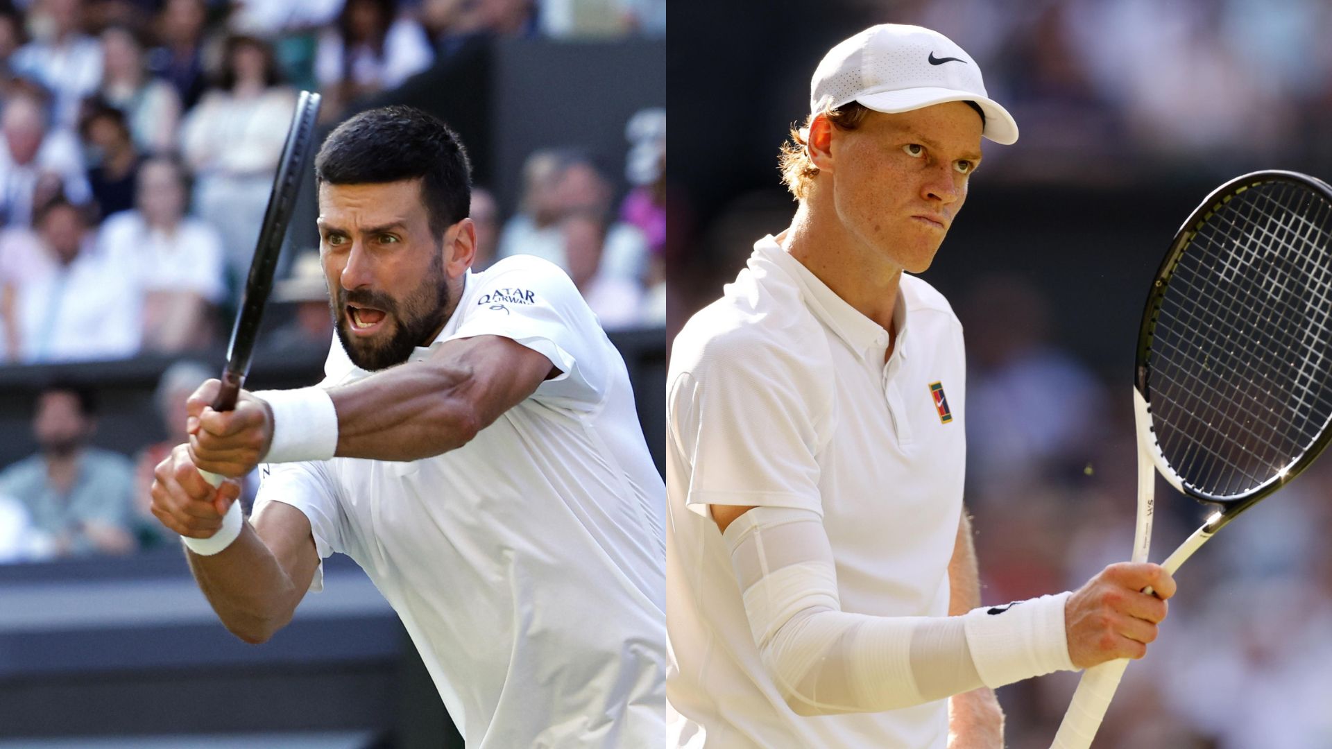 Cincinnati open: forfait Djokovic, Sinner si allena