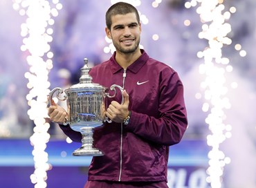 Us Open: Sinner si arrende ad Alcaraz in quattro set