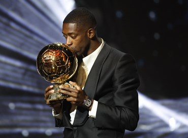 Pallone d’Oro: Dembélé eletto miglior calciatore del mondo