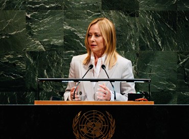 Meloni all’Onu, per un “nuovo modello di cooperazione”