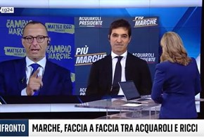 Regionali, scintille nel doppio confronto Acquaroli-Ricci