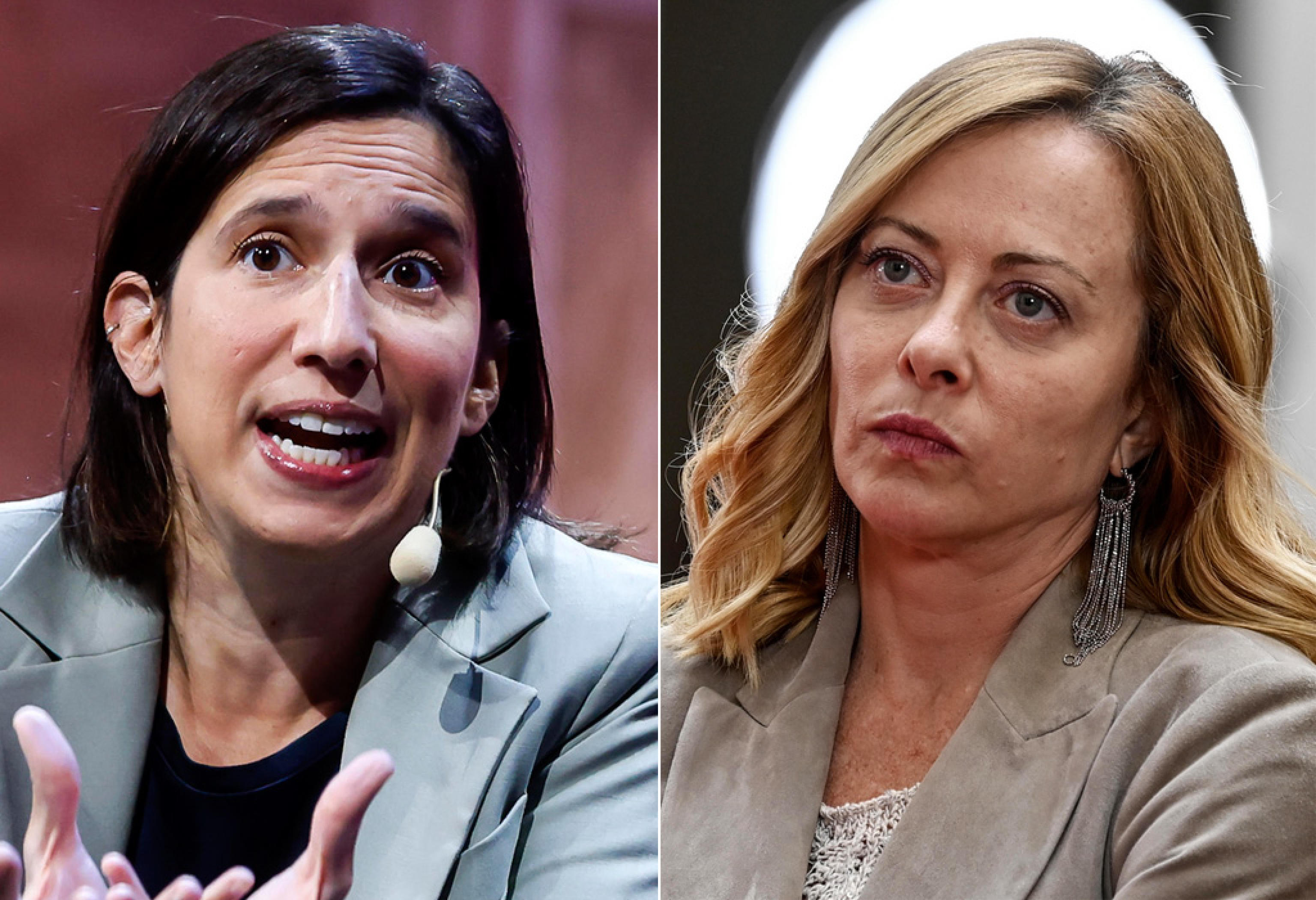 La sfida a distanza tra Meloni e Schlein