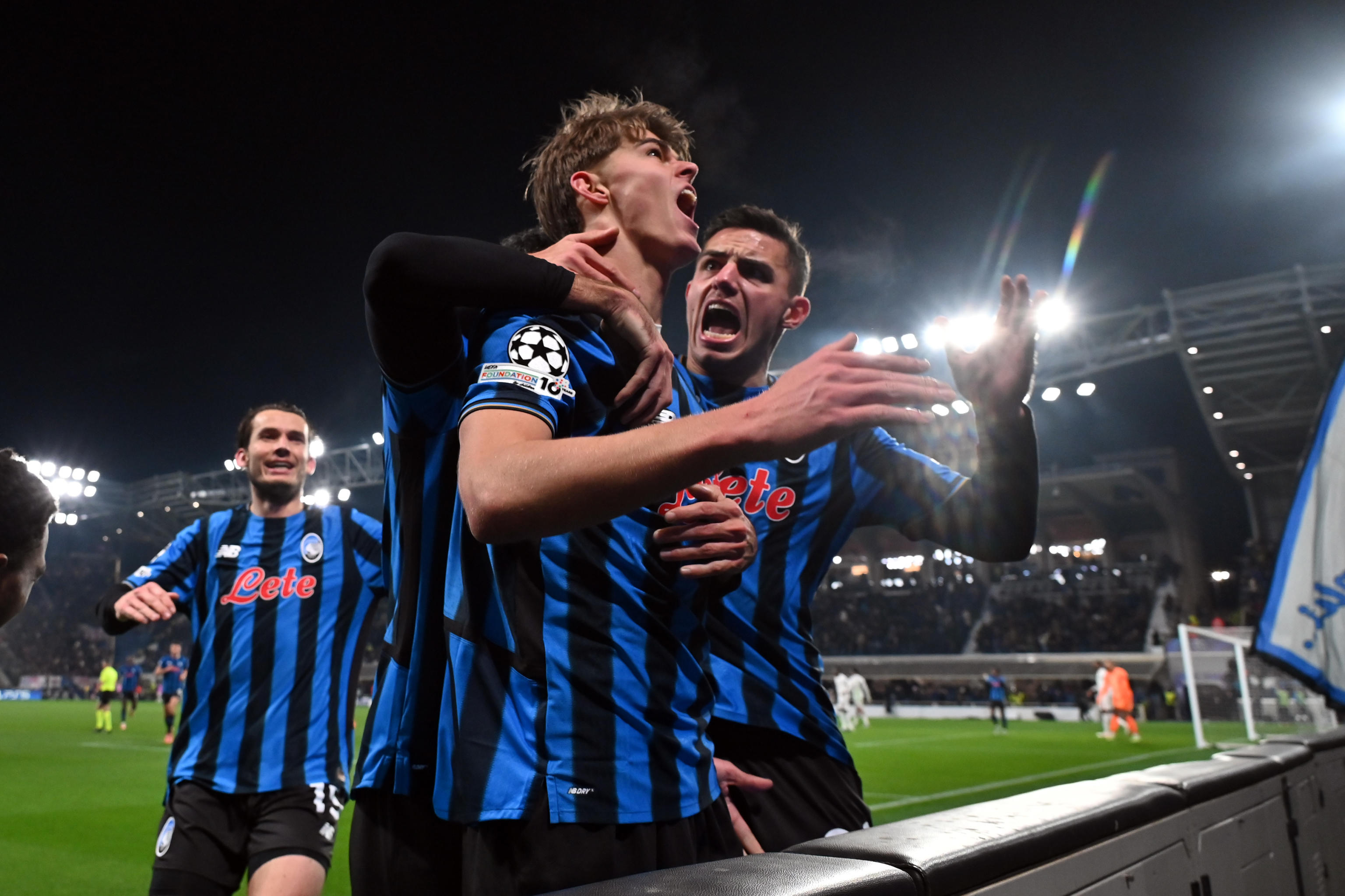 Champions League: vola l’Atalanta, si ferma l’Inter