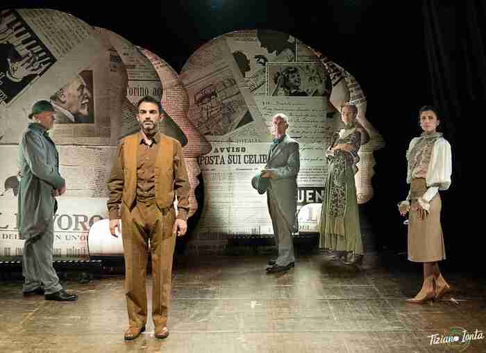 Un grande spettacolo teatrale tratto da “Uno, Nessuno e Centomila” di Luigi Pirandello