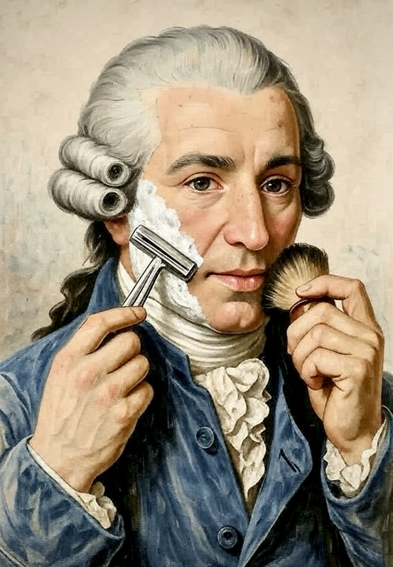 “Darei il mio miglior quartetto per un buon rasoio!”