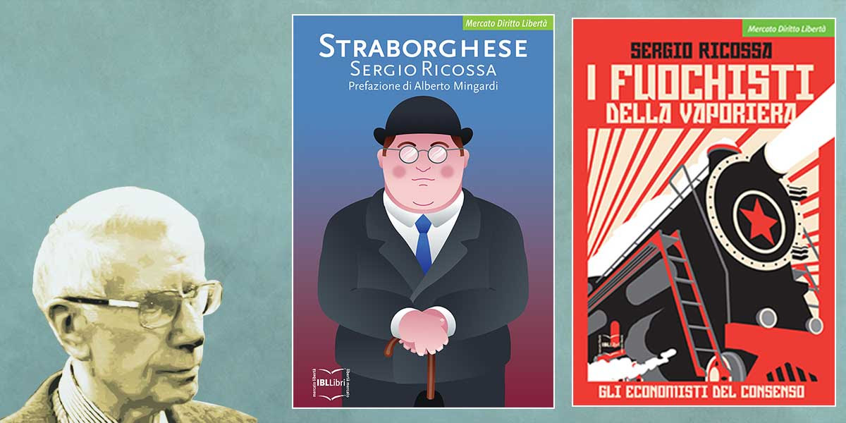 Ricordando Sergio Ricossa: due libri in promozione per i 10 anni dalla scomparsa