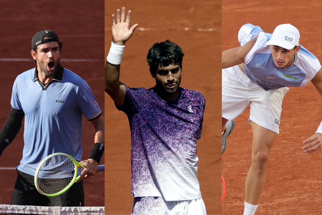 Roland Garros: tre italiani ai Quarti di Finale