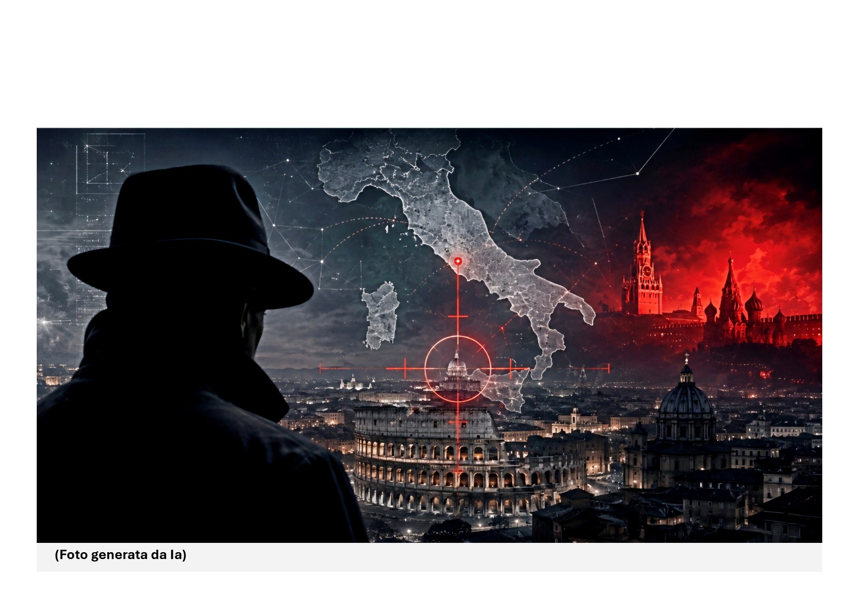 Spionaggio, l’Italia nel mirino di Mosca