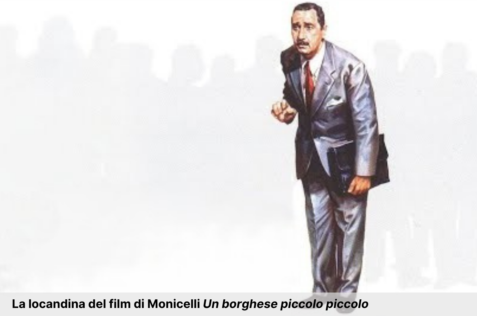 Mario Roggero: un borghese piccolo piccolo