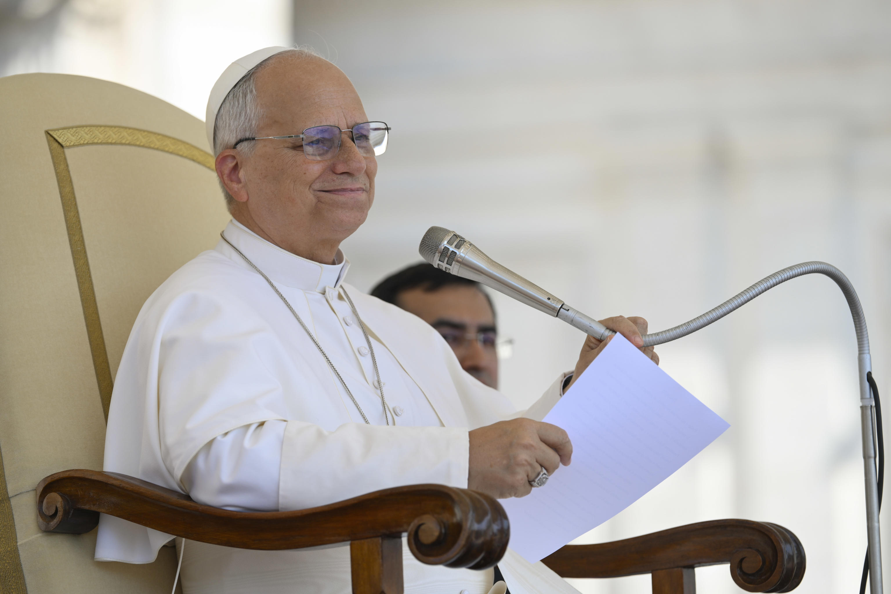 Papa Leone: “L’agire di Dio non corrisponde alle nostre attese”
