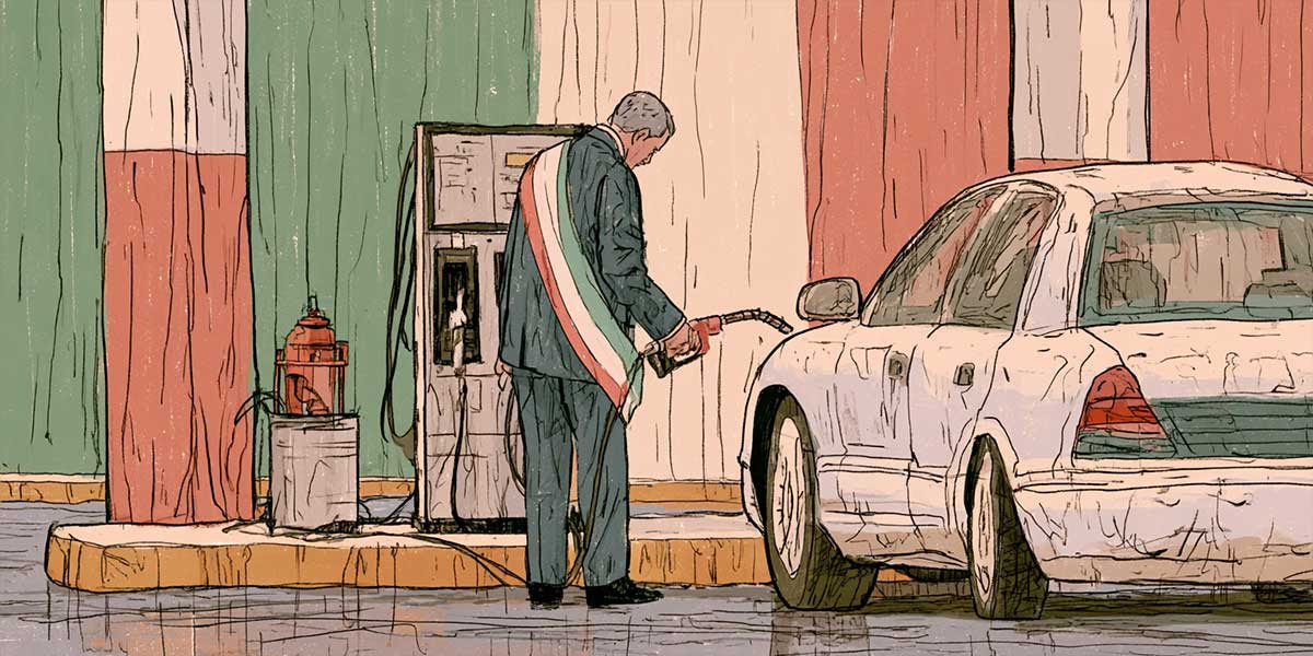 La benzina del sindaco non ci salverà dalla crisi energetica