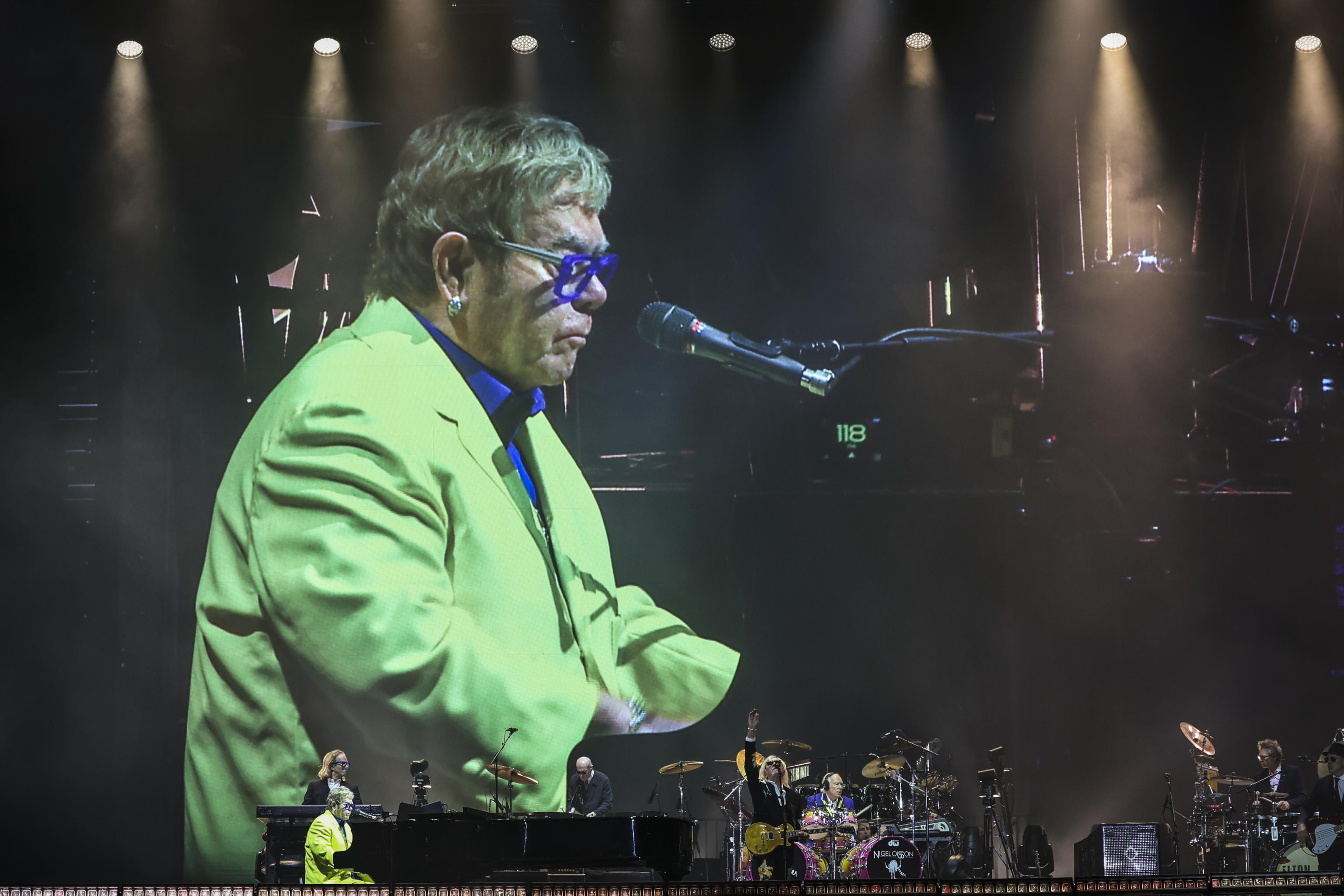 Rock in Rio celebra lo storico incontro tra Elton John e Gilberto Gil