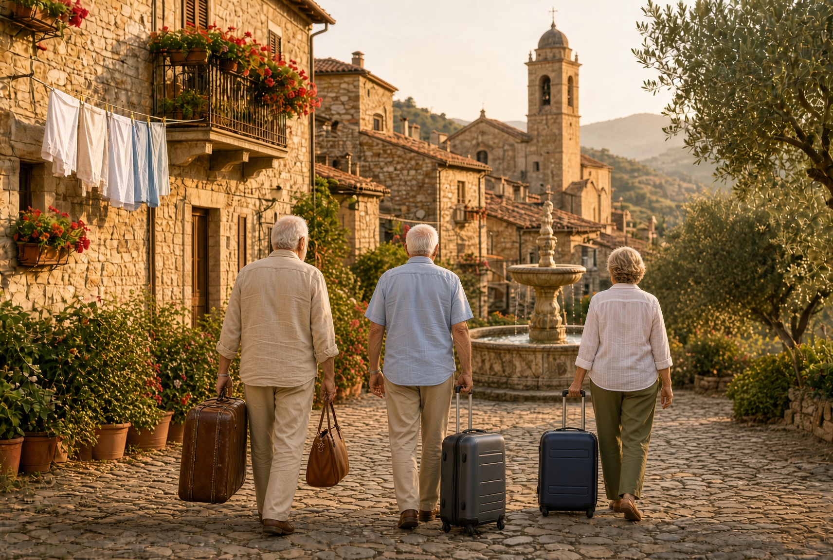 Pensionati in fuga, borghi vuoti: il fisco può invertire la rotta?