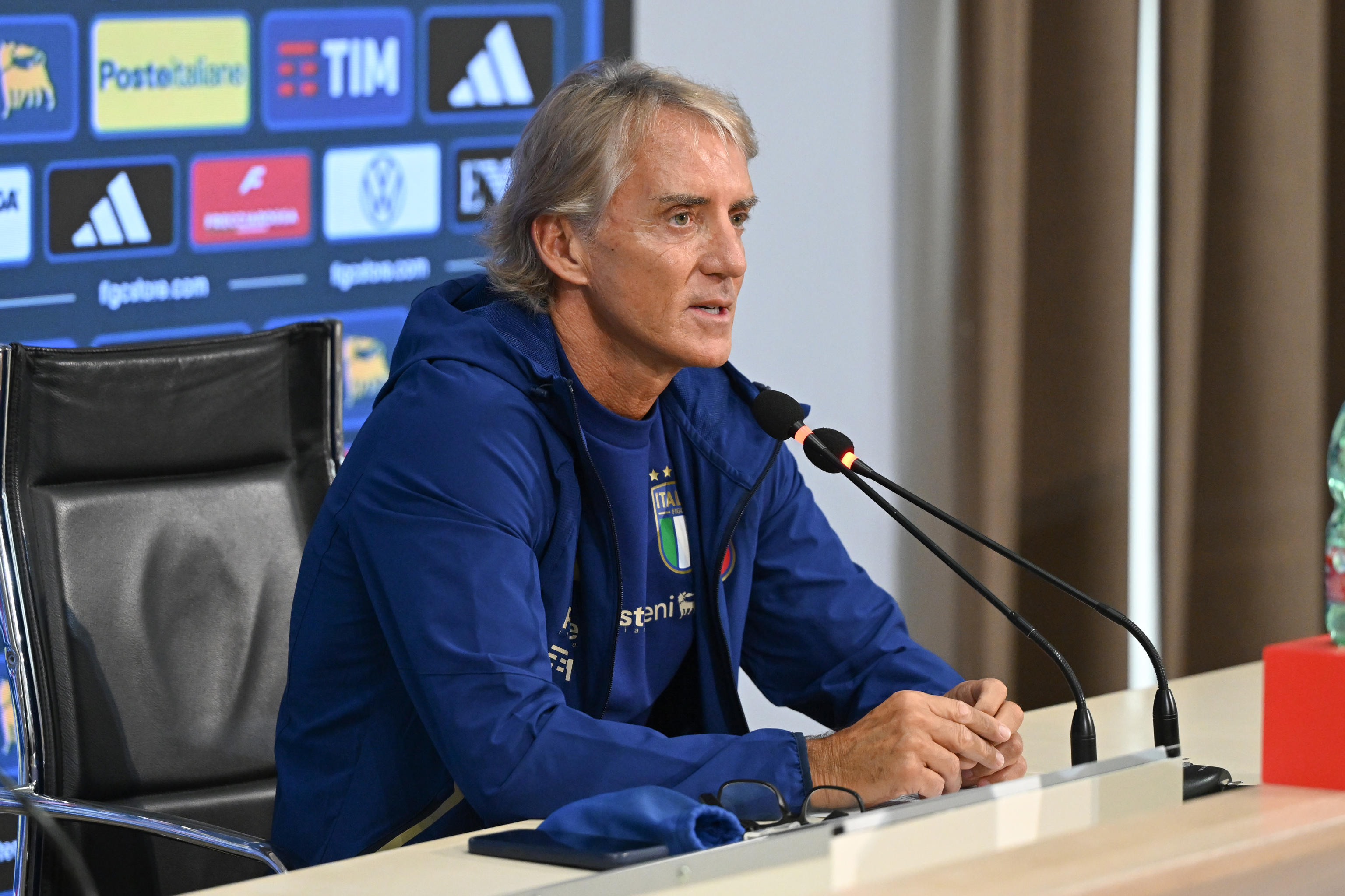 Mancini a Coverciano: “Sono tornato per vincere”