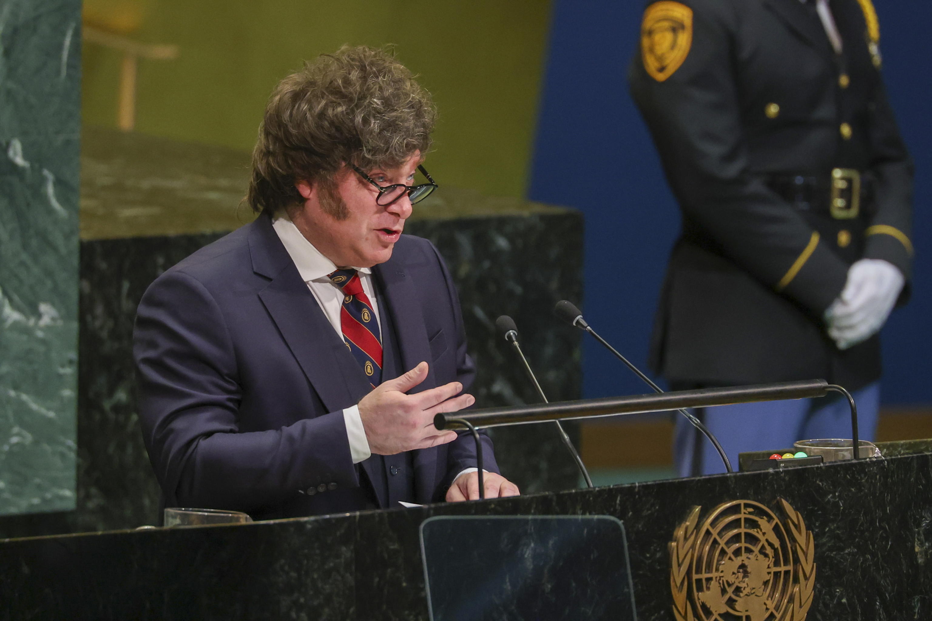 Milei all’Onu: “Stiamo con l’Occidente”