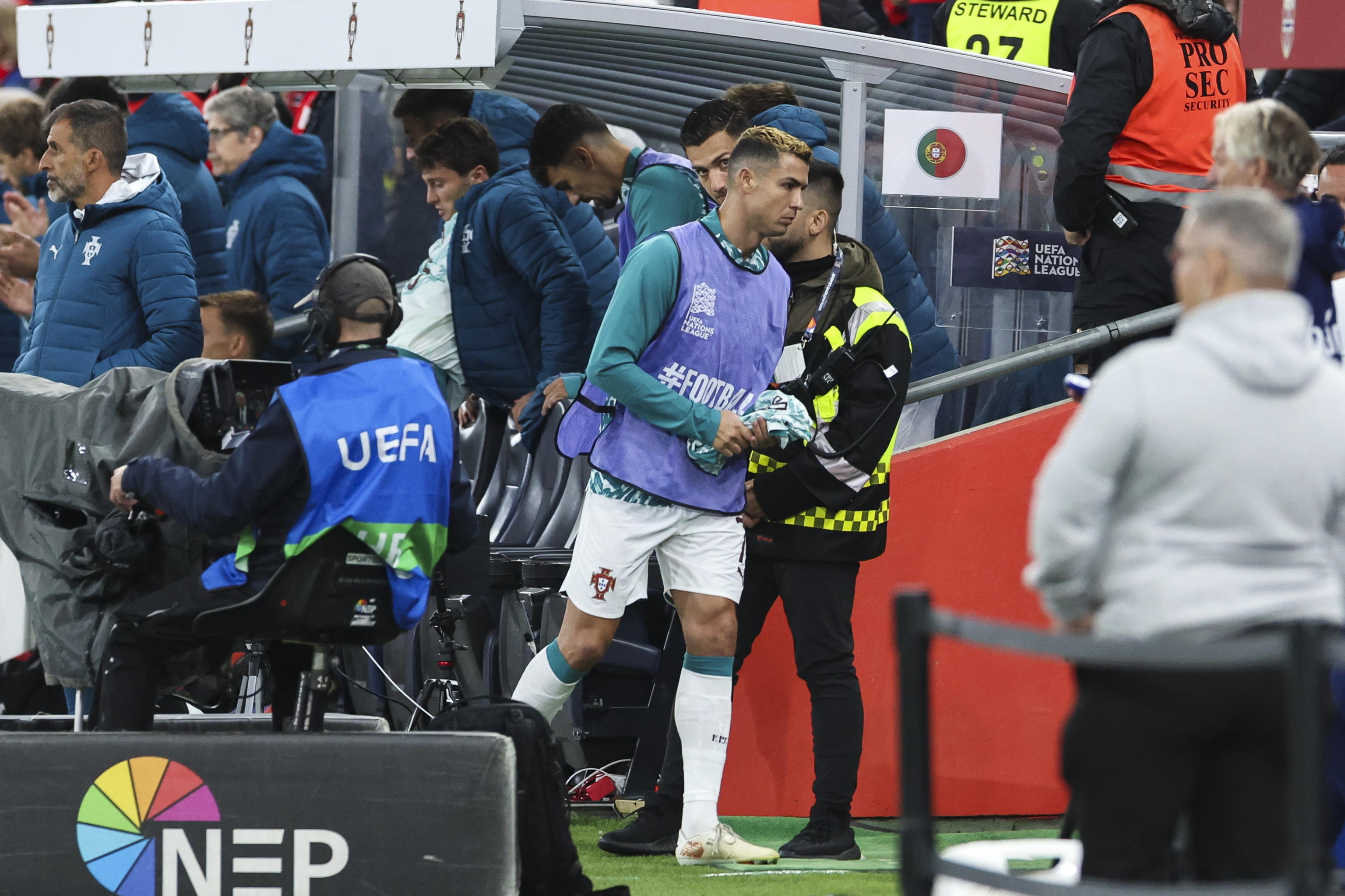 Cristiano Ronaldo ha lasciato la Nazionale portoghese
